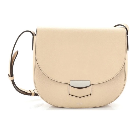 Celine Phoebe Philo 2017 Trotteur Crossbody Bag LARGE With Authenticity Card - Picture 1 of 8